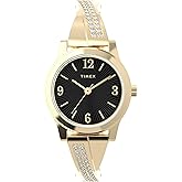 Timex Women's Fashion Stretch Bangles 25mm Watch