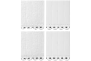 LAKUMIQI 12-Pairs Picture Hanging Strips Heavy Duty, 24 Strips Sticky Picture Hangers for Wall, Smooth Surfaces, Painted Walls, Glass, Tiles, Metal, No Nails Damage No Tools Required