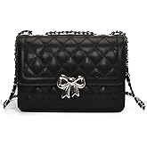 Travistar Crossbody Bags for Women Small Handbags PU Leather Shoulder Bag Purse Evening Bag Quilted Satchels with Chain Strap