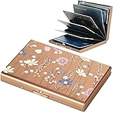 BONSYL® Credit Card Holder, RFID Blocking Slim Metal Credit Card Wallet, with Card Slots, for Women and Men. | RFID Blocking, Slim, 6 Card Slots