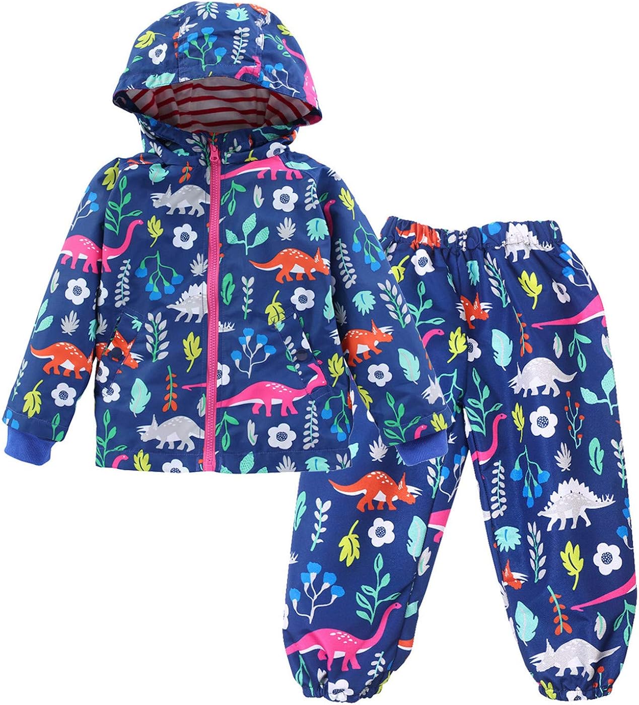 Baby Regenjacke Mit Kapuze - Wind- & Wasserdicht Für Mädchen