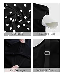 2 Piece Swimsuit for Women Tummy Control Bathing
