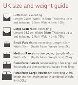 STRBOXONG Corrugated Cardboard Boxes 15x10x5cm Royal Mail Small Parcel 25Pk view 8