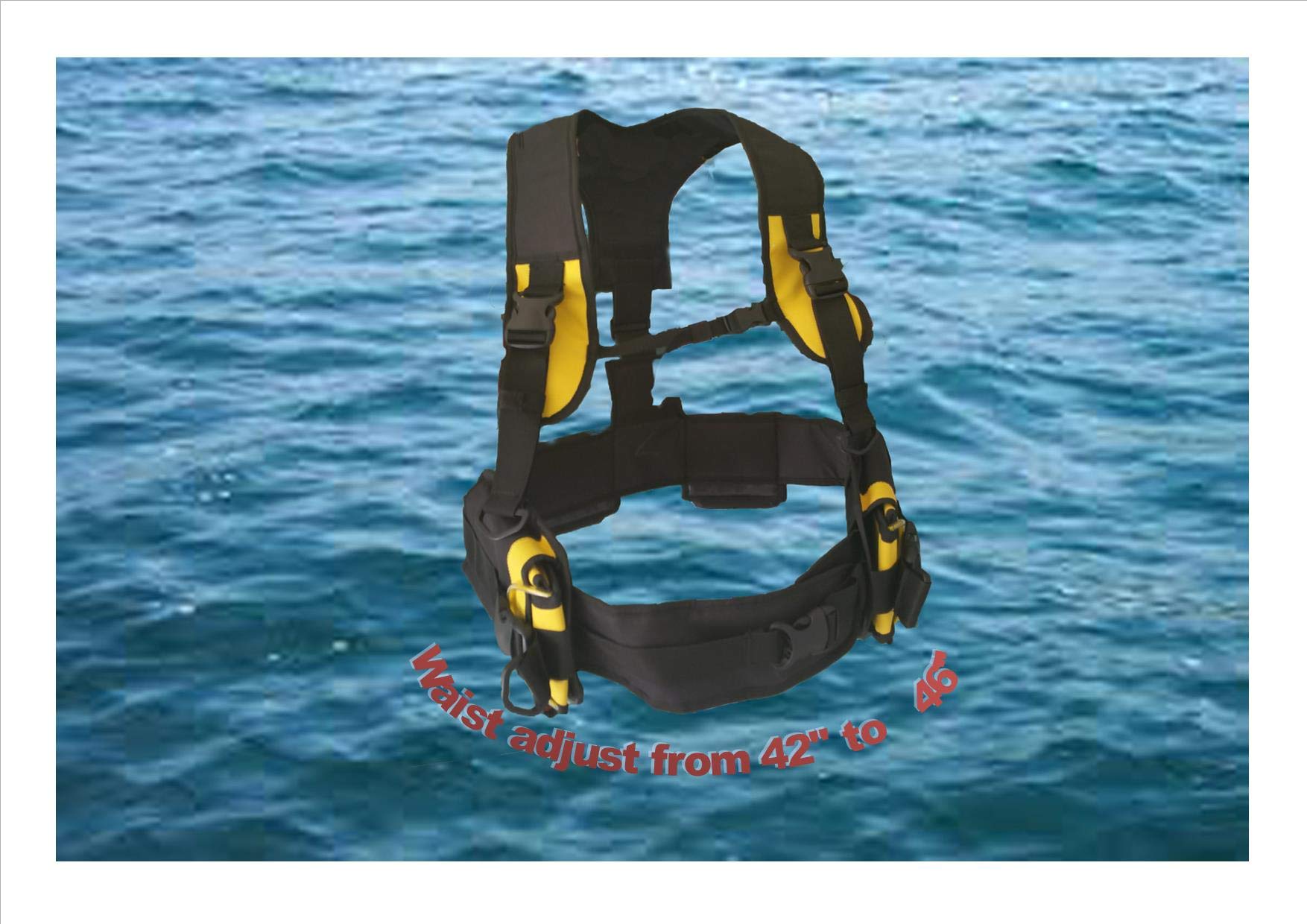 AKM-Scuba Diving Weight Harness Medium (2019 updated)