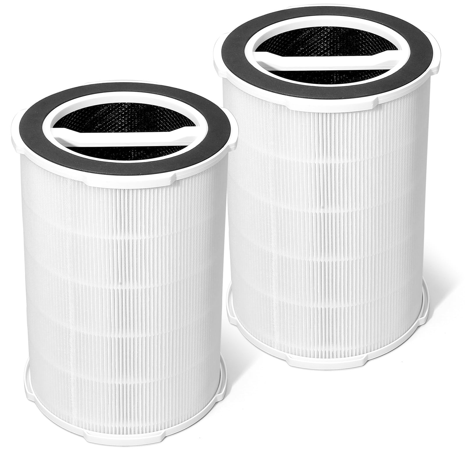 Photo 1 of 2Pack P200S/G200S Filter Replcement Compatible with Welov P200S/P200 Pro and G200S/G200 Air Purifier,Part# P200S/P200 Pro/G200S/G200,3-in-1 Ture H13 HEPA and Activated Carbon Filter (2PACK)