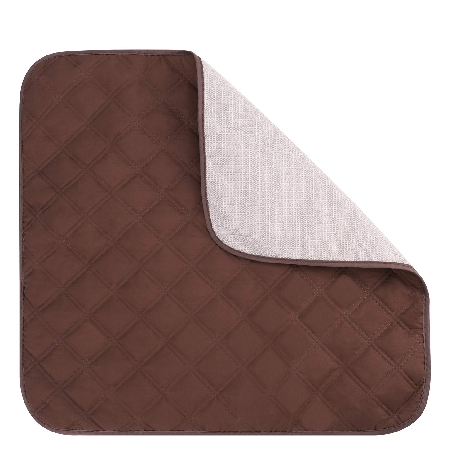 Large Absorbent Washable Incontinence Chair Seat Protector Sheet Waterproof Washable Seat Pads Nonslip Pet Underpads for Adult Children Baby Pet Mat,55x53cm