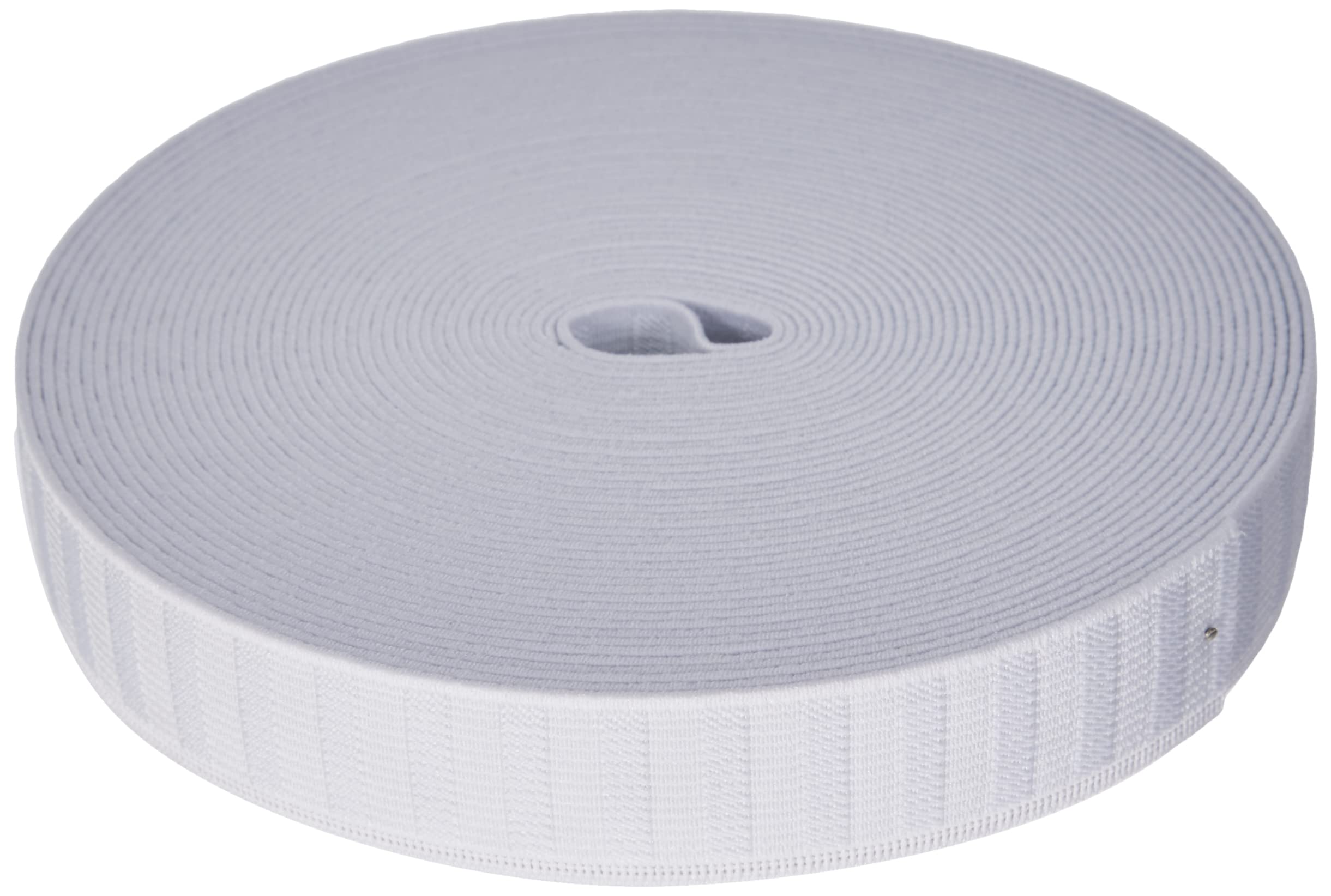 Prym Elastic Band Horizontal Stable 25 mm White, 68% Polyester, 32% ED