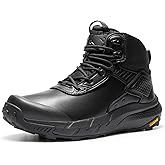 NORTIV 8 Men's Waterproof Military Tactical Work Boots Leather Motorcycle Combat Lightweight Non-Slip Hiking Boots for Men VaporGuard