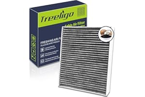 Treeligo CF12157 Cabin Air Filter, Replacement for Camry 2018-2024 Corolla 2019-2024 RAV4 2019-2023 Prius 2016-2024 Highlander Avalon CX-9 ES250 ES300H, w/Upgraded Coconut Shell Activated Carbon