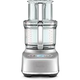 Breville BFP838 Paradice 16 Processor and Dicer, Brushed Stainless Steel | Slice, shred and dice veggies faster with a large one-step dicing kit designed for effortless meal prep | 16 cup capacity