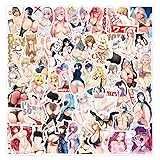 50 pcs Sexy Anime Girl Stickers for Adults