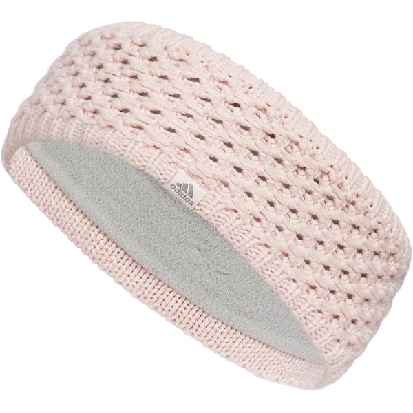 Spyder Womens 2 Pack Low Pile Faux Fur Headband, Chalk, One  display picture 2