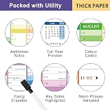 SULOLI 2026 Wall Planner A1 Yearly Calendar 85x58cm UK Staff Office view 5