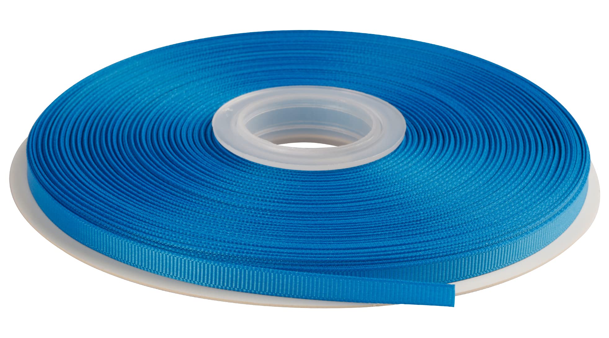 AVANAVA 6mm Wide Grosgrain Ribbon - 45 Meters, Ideal for Gift Wrapping, Hair Bows, Home Decor, Flower Arrangement (327-Mosaic Blue)