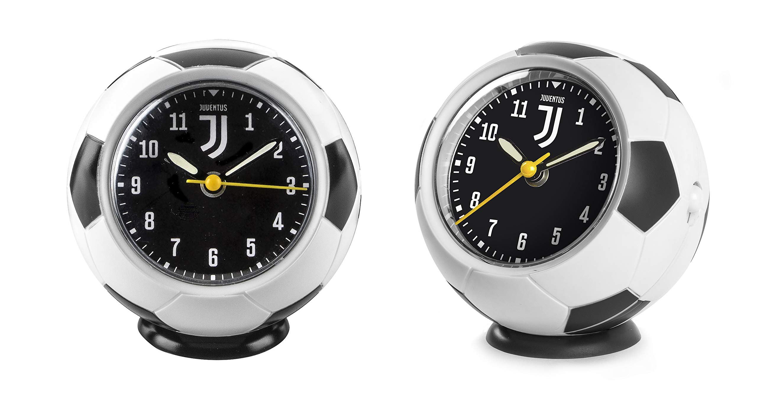 LOWELL Official Juventus FC Buffon Ronaldo Dybala Chiellini Bonucci Analogue Quartz Ball Alarm Clock