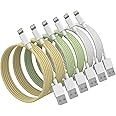 iPhone Charger Cord, [Apple MFi Certified] Lightning Cable, 6Pack (3/3/6/6/6/10 FT) Nylon Braided USB Charging Cable for iPhone 14/13/12/11 Pro Max/XS MAX/XR/XS/X/8/7/6s Plus, iPad