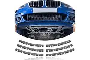 GRUOIZ 6 Pack Bumper Scrape Guard for Cars Front Bumper Protector Luxury car for Cars Anti-Scratch Bumper Scrape Guard Skid Plate DIY Kit Bumper Buddy