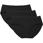 Tommy John Women's Second Skin Underwear Briefs, Cute, Stretchy, Soft Breathable Women's Briefs Comfortable Seamless Panties