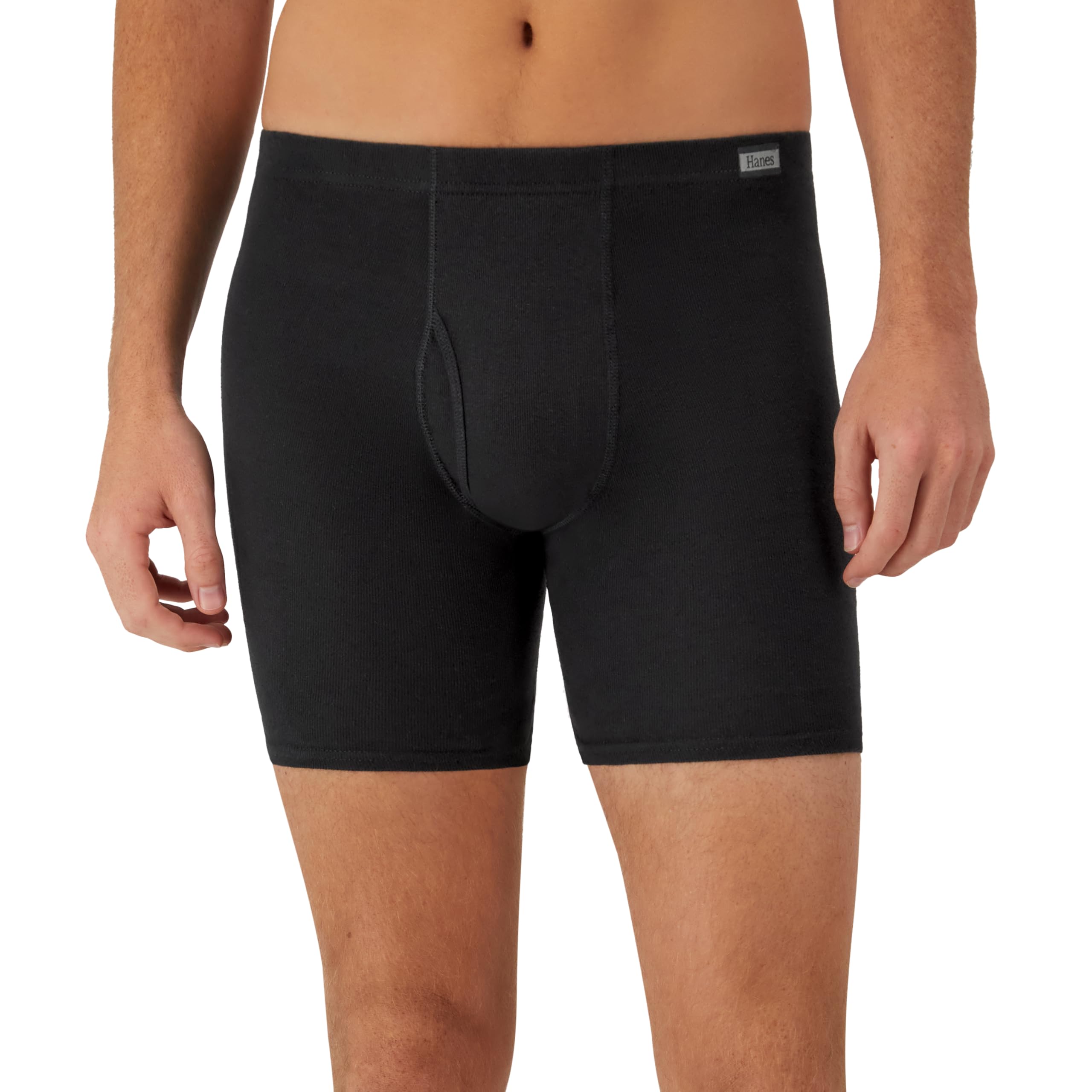 Hanes Men's Underwear Boxer Briefs Pack, Moisture-wicking Underwear for Men, Breathable, Cool & Breathable Cotton