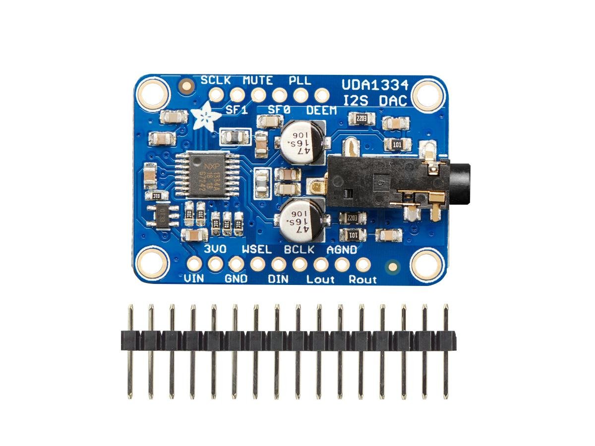 Adafruit I2S Stereo Decoder - UDA1334A Breakout