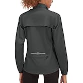 Little Donkey Andy Women's Lightweight Waterproof Cycling Jacket with Removable Sleeves for Biking Running Golf