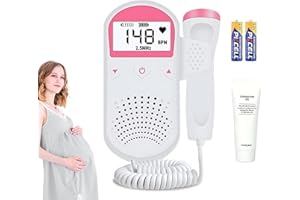 888 TIAN LUN Baby Monitor Heartbeat Pregnancy Accessories Portable Doppler Fetal Heart Rate Monitor Portable Easy to Use at Home