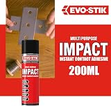 EVO-STIK Impact Adhesive Spray 200ml - Bonds Immediately - High Shear Strength view 2