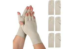 YELARXI Sun Protection Gloves, Half Finger Summer Hand Protection Gloves Breathable Touchscreen