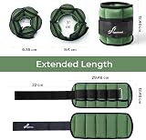 Sportneer Adjustable Ankle Weights Set 0.45-1.6 kg per Ankle 0.9-3.2 kg Pair view 4