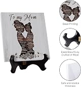 Vetbuosa Gifts for Mum Wooden Acrylic Plaque Birthday Christmas view 8