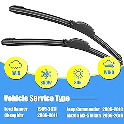 Gavimnal® 18"+18" Silicone Wiper Blades