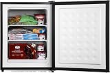 Subcold Eco60F Mini Freezer 30L 4-Star Table Top Reversible Door Black view 3