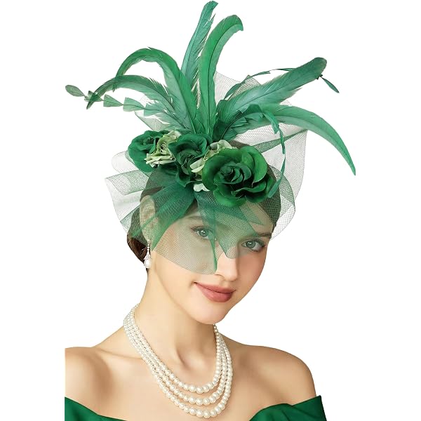 Coucoland Sunflower Hat Fascinators for Women - Flower  display picture 1