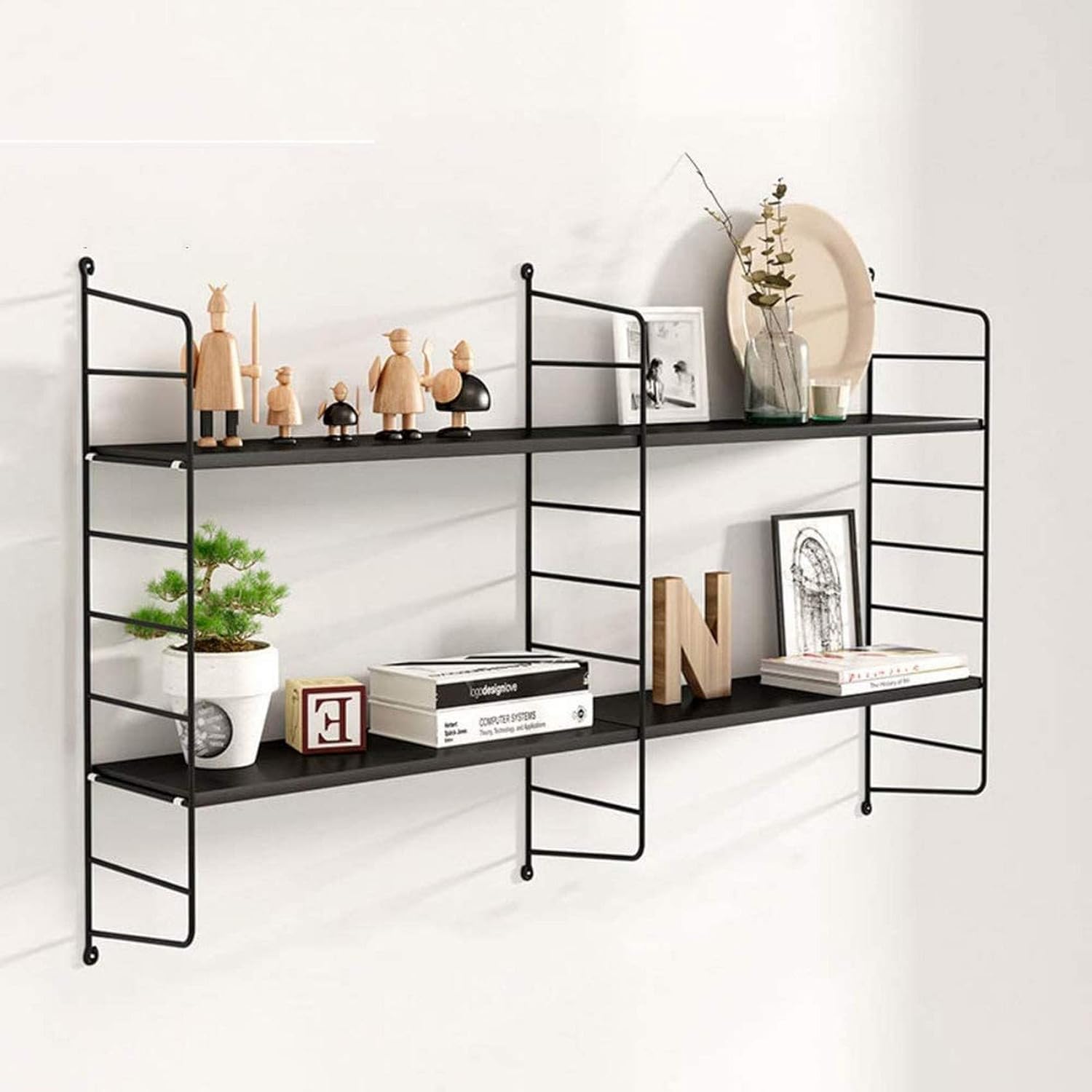 Estantes flotantes Baño montado en la Pared, Estantes de Almacenamiento