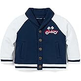 Janie and Jack Baby-Boys Baby Race Car Shawl Collar Cardigan