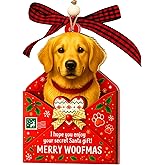 Golden Retriever Ornaments 2025, Golden Retriever Ornaments for Christmas Tree, Dog Christmas Ornament 2025 Gifts for Dog Lover, Christmas Ornament and Holiday Decor Gift