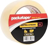 Packatape Packing Tape Extra Strong 6 Rolls 48mm x 50m Clear view 7