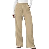 SEMARO Womens Wide Leg Corduroy Pants Casual Elastic High Waist Loose Fit Lounge Comfy Fall Trousers with Pockets 2025