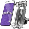 Bicycle Phone Mount By Delta Cycle - Lockable Bike Phone Mount Handlebar Adjusts To Any Size Bar - Fits Any Phone Or IPhone U