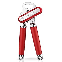 Spring Chef Stainless Steel Can Opener - Manual