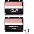 COVERGIRL Cheekers Powder Blush, Brick Rose, 0.12 Ounce (Pack of 2)
