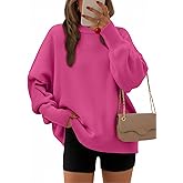 EFAN Women's Oversized Sweaters 2026 Fall Crewneck Batwing Sleeve Pullover Sweaters