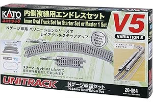KATO V5 20-864 N Gauge Inner Double Wire Endless Set Railway Model
