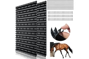 LAZORA 2Pcs Horse Cattle Scratcher Animal Scratchers Cow Brush Full Silicone Massage Brush Kit Soft and Firm Itch Relief Goat Brush Horse Scratcher