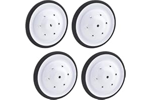 BLUE DIAMOND CLASSICS 6.5 Inch Universal Pedal Car Wheel and Tire Kit