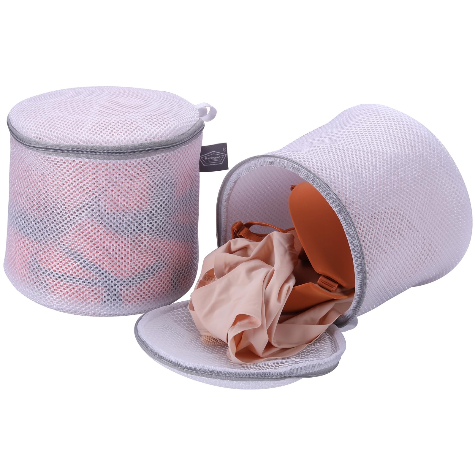 Kimmama Lingerie Bags for Washing Delicates, Garment Bag for Washing Machine, Mesh Laundry Bags for Cleaning Clothes, Coat, Dress, Sweater, Shirts, Toys, 3L