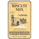 Weisenberger Buttermilk Biscuit Mix, 5.5 oz - 3 Pack | Southern Style Buttermilk Biscuit Mix - Non-GMO Soft Red Wheat - Traditional Old Fashioned Recipe
