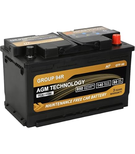 com: Car Battery 12v 70Ah CCA1300 Lithium Iron Phosphate