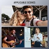 NEEWER 2 Pack Lavalier Microphone Set Omnidirectional Clip On 3.5mm TRS view 9