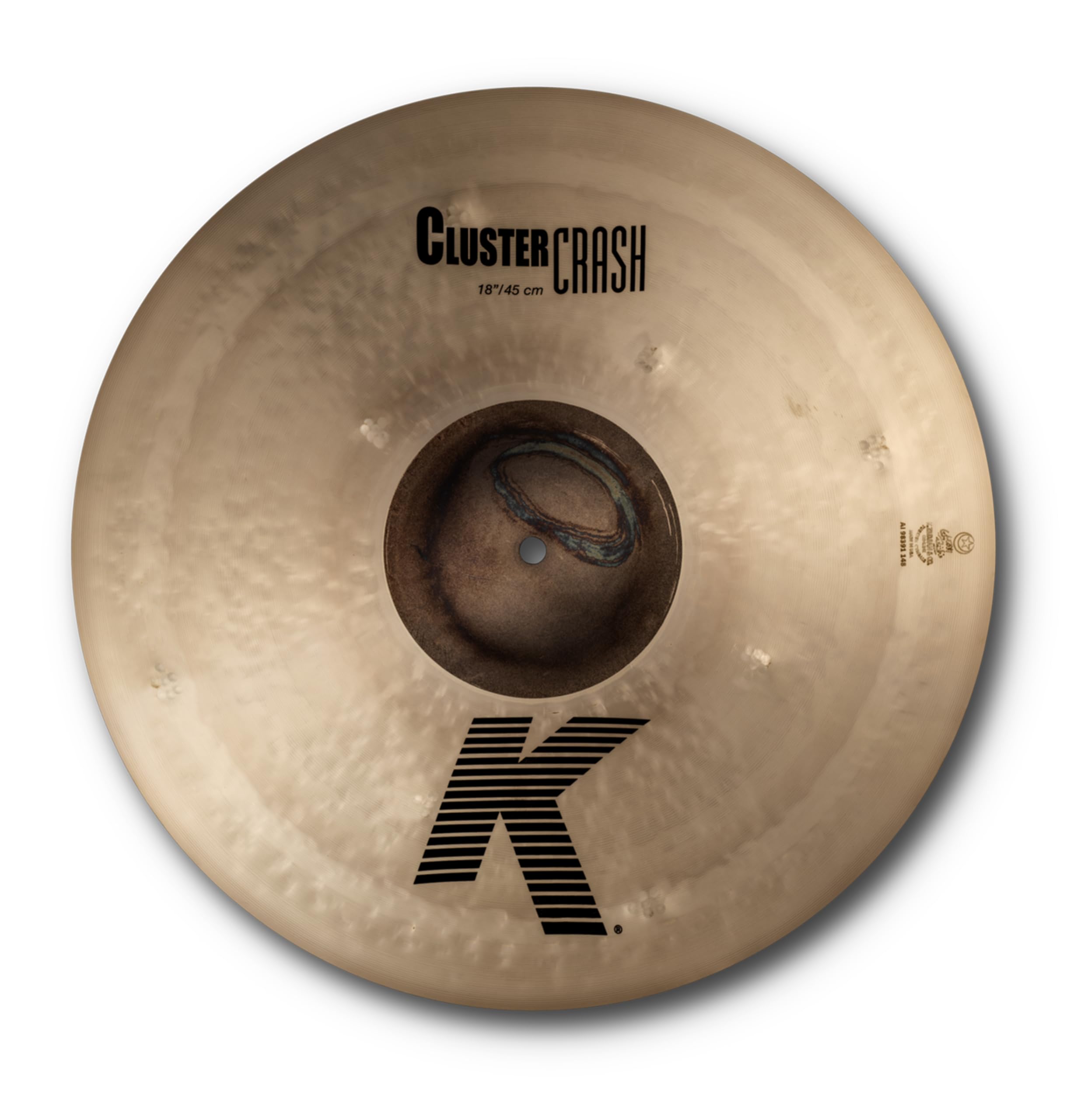 Zildjian K Custom Series - 18 Inch Cluster Crash Cymbal